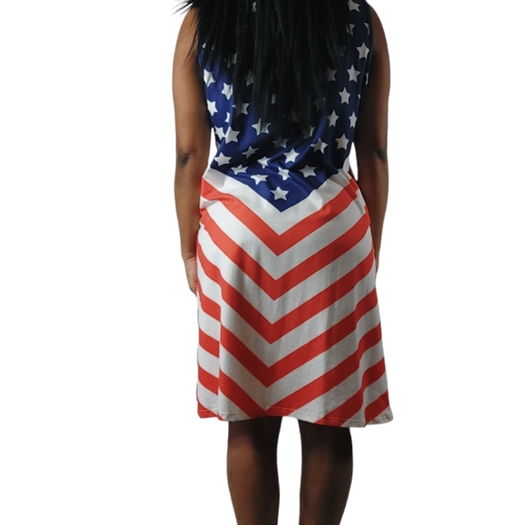 For G and PL American Flag Dress - Picture 5 of 14